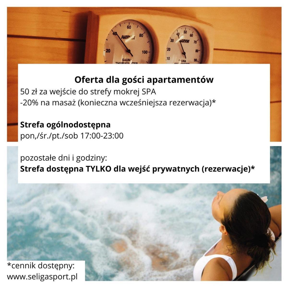 Seliga Sport Apartments & Spa Lesznowola  Dış mekan fotoğraf